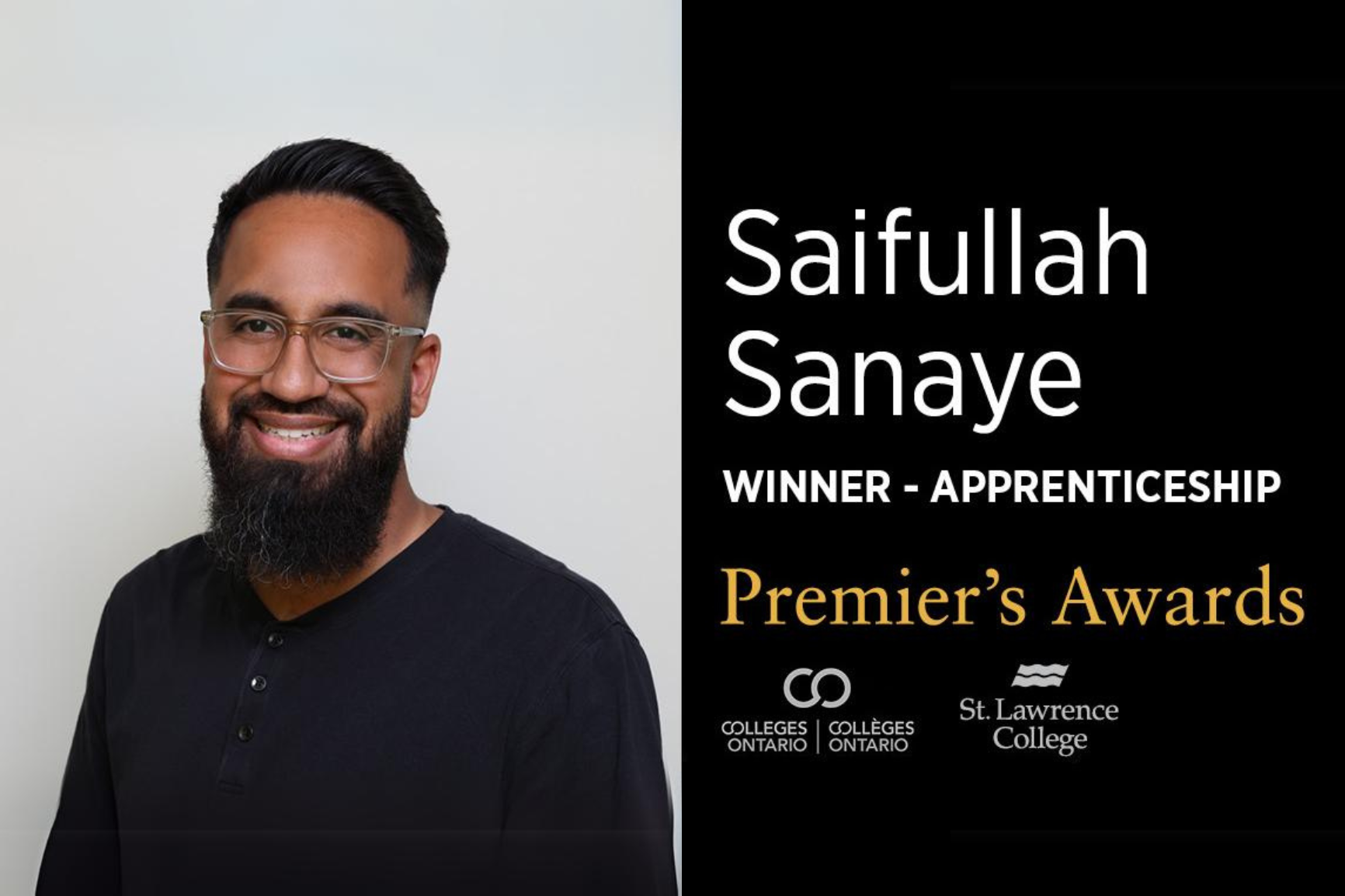 st-lawrence-college-graduate-wins-provincial-premier-s-award-st-lawrence
